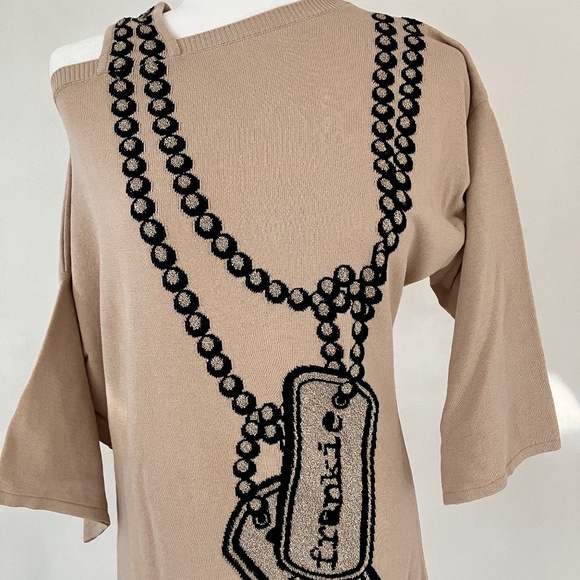 FRANKIE MORELLO OFF THE SHOULDER ITALIAN KNIT - Picture 8 of 13